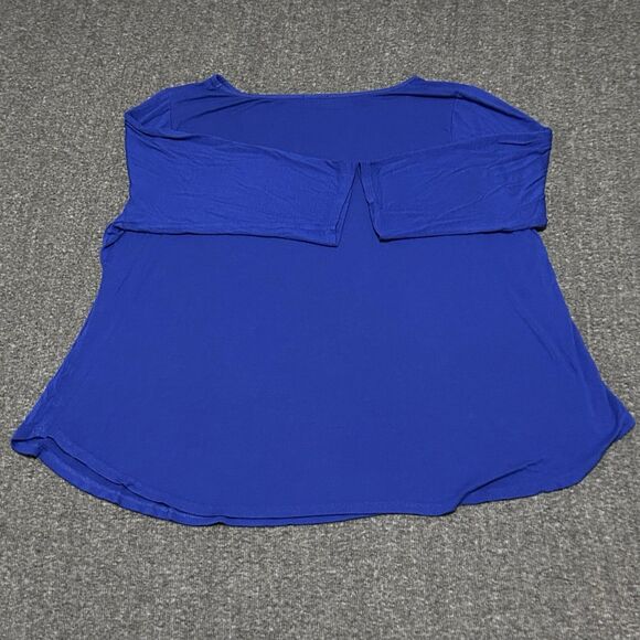 P. Michael Women's 3/4 Sleeve University of Kentucky T-Shirt UK Blue (Sz XL) - Picture 9 of 9